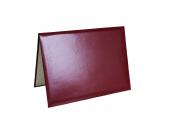 Premium Unmarked Diploma Cover 4 Corners - Maroon